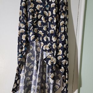 Chloe Dark Night Blue Skirt